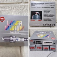 Original NGK LASER Iridium Xmax 250 and Honda CBR 250 RR spark plugs
