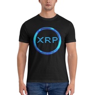 Xrp Crypto Gift Cryptocurrency Ripple Xrp Moon 1 Customizable 100% Cotton T Shirt For Men