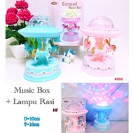 Music Box Light Constellation Toy music unicorn music Box