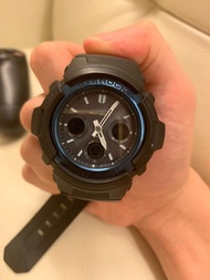 G shock AWG M100 1A 手錶，太陽能電力