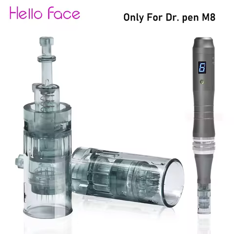Dr. Pen M8 Micro Needle Professional Derma Pen Needle Tips Disposable Bayonet Cartridge 11 16 36 42 