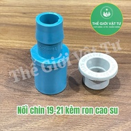 Chin Connector N21-27-19mm PVC Plastic With Rubber Seal 19mm Used To Connect Pipes In Irrigation Sys