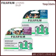 FUJIFILM Color 400 or 200 Color 135 / 35mm Negative Film (36 shots) 35mm Film C41 Process THE VINTAG