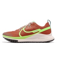 Nike Cross Country Running Shoes Wmns React Pegasus Trail 4 Brick Red Green Women's [ACS] DJ6159-801