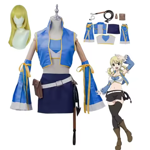FAIRY Anime TAIL Lucy Heartfilia Cosplay Costume Wig