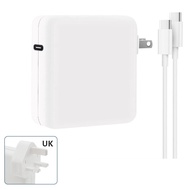 30W 61W 87W PD Charger USB-C Adapter For MacBook Air pro iPad Pro WithType C to C Dual Cable