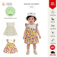 BAMBINO High Quality Cotton Baby Girl Floral Dress 9 Months - 4 Years Old [DSB057]