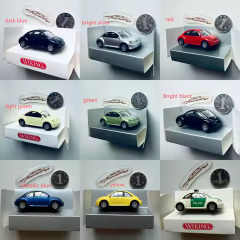 WIKING 1:87 Scale 2K Plastic Simulation Car Model Classic Adult Collection Static Display