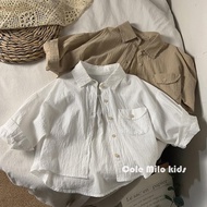 JUA Thin as Cicada Wings~Korean Version Lightweight Children's Sunscreen Clothing Summer Style Boys 