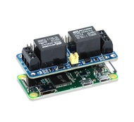 Zero Relay 2 Channel 5V Relay Shield for Raspberry Pi, Relay HAT Expansion Relay Board for Raspberry