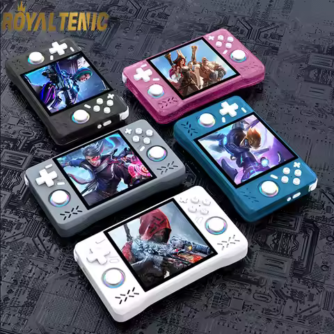 XF40H Handheld Game Console Open Source Linux System 4.0inch IPS Screen 30+Emulators Pocket Video Pl