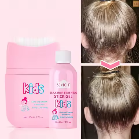 Sevich Hair Wax Stick For Wig 80ml Non-Greasy Hair Style Gel For Kids Professional Broken Hair Artif