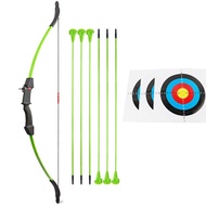 AMEYXGS Recurve Bow Sucker Arrow Set Target Board Child Gift Right Hand Left Hand Bow and Arrow for Children Kid