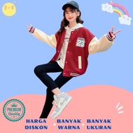 Varsity Jackets Boys Girls Baseball Baseball Besbol Age 1 2 3 4 5 6 7 8 9 10 11 12 13 14 15 Years Th Month Free Initials Name Material Thick Soft Warm Import Branded Model Unisex Korean Style Long Sleeve School Elementary Middle School High School Cool