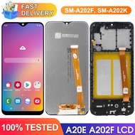 5.8" A20E A202F A202K Screen Assembly for Samsung Galaxy A20e Lcd Display Digital Touch Screen with 