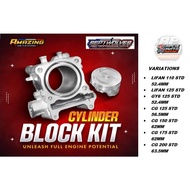 AMAZING CYLINDER BLOCK FOR LIFAN 110 STD GY6 125 STD CG125 STD CG 150 STD CG 200 STD CG 175 STD OEM.
