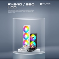 # ID-Cooling FX240 / FX360 LCD ARGB AIO Liquid Cooler - Black #