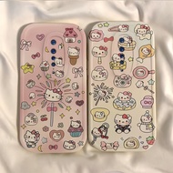 Cartoon Cat Casing OPPO Reno Reno2 Silicone Couples Phone Case OPPO Reno2F Reno2Z Reno5 Reno5pro Ren