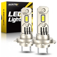AUXITO 2PCS100W 20000LM H7 LED Headlight Bulbs Super Bright Head Wireless Mini Car Led Headlight Bul