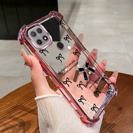 Shockproof Case For OPPO A15 A15S A35 TPU Phone Case bow Latest Bracelet New Design Phone Case