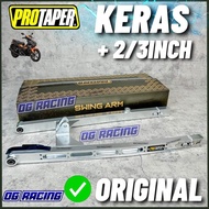 PROTAPER DKT ARM Y15 Y16 Wave125 + 2 Inch Arm Alloy/ Y15 DKT ARM/ CNC ALLOY ARM PKT PROTAPER ARM