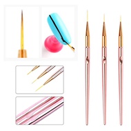 French Pointed Nail Brush French Tip Nail Brush Fine Mini Eyeliner Handle Nail Art Rose Pen U3u8