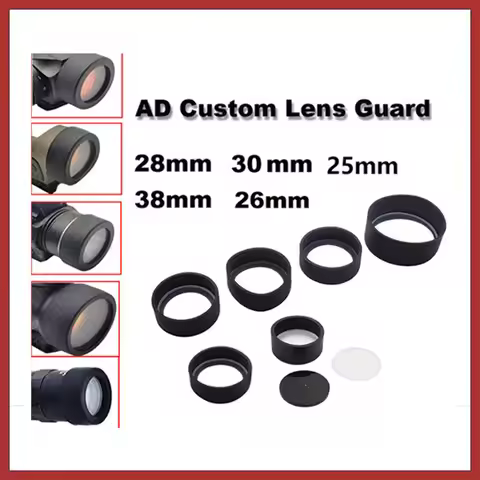 Tactical M300 M600 X300 X300V Protector 25mm-38mm Scope Lens Cover Protection Cap Caliber Riflescope