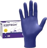 Kimtech™ Vista™ Nitrile Exam Gloves (62827) 4.3 Mil, Ambidextrous, 9.5”, M, 200 Nitrile Gloves/Box
