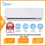 Midea Fairy Series Non Inverter R32 Wall Mounted Air Conditioner 2.0 HP 3 Star Rating MSMF-19CRN8 Penghawa Dingin