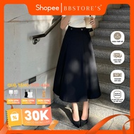 BBSTORE’S Elegant Long Flared Office Skirt - V3544