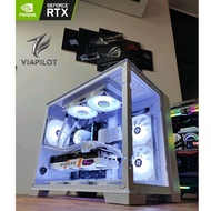 Snow White Build RTX Nvidia GAMING PC by VIAPILOT