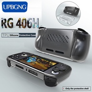 Transparent TPU Silicone Case for RG406H Handheld Game Protection Cover for Anbernic RG 406H Soft Sh