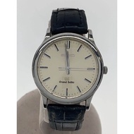 SEIKO Grand Men's Watch Quartz Analog Leather WHT BLK Strap Degraded External 8J55-0A10 Direct from 