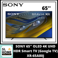 {KL & Selangor Only}SONY XR-65A80J 65 BRAVIA XR OLED 4K UHD HDR Smart TV (Google TV)