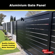 [Ready Stock] Aluminium Gate Panel Aluminium Board Panel Auto Gate Folding Gate DIY Pagar 1ft to 6ft