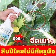 ไม่ทำร้ายพืช ยากำจัดแมลงพืช 500ml ยาฆ่าเพลี้ย 1วินาทีในการฆ่าแมลง สารกำจัดแมลง 1ขวดฆ่าแมลง50ชนิด เพลี้ยกระโดด แมลงหวี่ขาว พลี้ยแป้ง กำจัดแมลงได้กว้างขวาง ยาฆ่าแมลง ยากำจัดเพลี้ย ยาฆ่าแมลงกินใบ อะบาเม็กติน ยากำจัดหนอน ยาฆ่าหนอนเจาะ