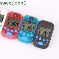 SWEETJOHN Mini Metronome, LCD Dual-channel Clip-on Pocket Metronome, Digital Tuner Professional Ligh