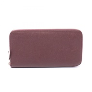 【二手】愛馬仕 HERMES 圓長版皮夾 Azap 長版絲綢皮夾 Rouge H Rouge H 其他 Azap 長版絲綢皮夾 Rouge H