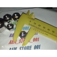 THREAD NUT M8 STAINLESS 304 THE A2-70Kiri