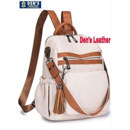 Original high quality genuine leather women's backpack, genuine leather women's bag, genuine leather