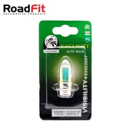 HS 12V 35/35W P15D-25-1 Halogen Super Blue Moto Bulb, 1Piece HS025BC1