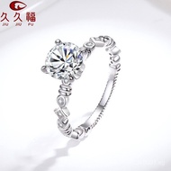 Starry Fashion925Women's Diamond Ring Wholesale New Anti-Real Silver Ring Korean Style Diamond Ring 