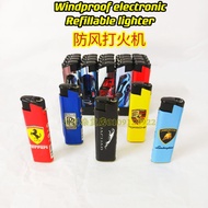 打火机/防风打火机/winproof electronic refillable lighter