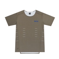 BROOO PRO RUNNING T-SHIRT OUT OF CONTROL BROWN
