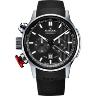 Edox Chronorally Chronograph Watch blue/steel/black ED10302-3-GIN