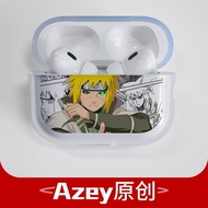 Anime Naruto AirPods Pro 2 Protective Case for Apple AirPods 4 Headphone Case Fifth Generation