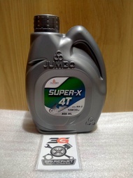 oli jumbo super-x 4T 10w-30 0.8L oli motor
