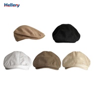[Hellery] Retro British Style Beret Cap Casual Artist Beret Cap Headwear Retro Style