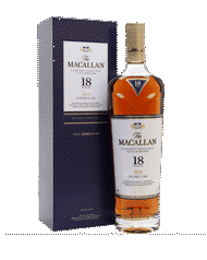 麥卡倫18年雪莉雙桶（2020年）單一麥芽蘇格蘭威士忌 18 |700ml |單一麥芽威士忌
