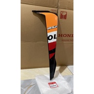 Cánh yếm bên phải | Bửng yếm WAVE RSX100 (2007-2008) màu Đen đỏ vàng REPSOL. *PB383M* chính hãng Hon